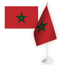 Настільний прапорець Марокко