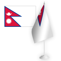 Настільний прапорець Непал
