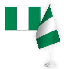 Настільний прапорець Нігерія