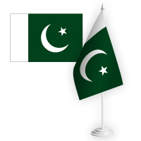 Настільний прапорець Пакистан