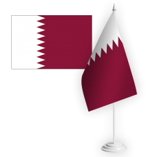 Настільний прапорець Катар