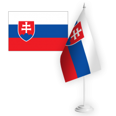 Настільний прапорець Словаччина