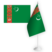 Настільний прапорець Туркменістан