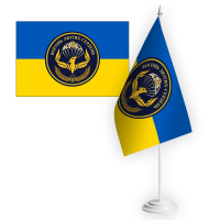 Настільний прапорець батальйону Фенікс 79 бригада ВДВ Миколаїв (укр)