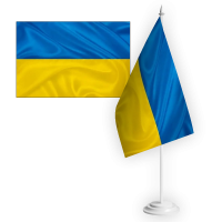 Настільний прапорець Україна 