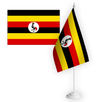 Настільний прапорець Уганда