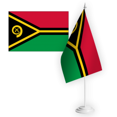 Настільний прапорець Вануату