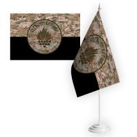 Настільний прапорець бригада Червона калина Camo