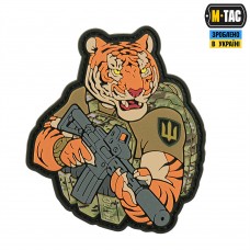 Купить Нашивка Tiger загальновійськовий PVC в интернет-магазине Каптерка в Киеве и Украине