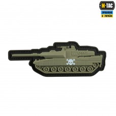 Купить PVC шеврон танк Leopard 2 череп і кістки в интернет-магазине Каптерка в Киеве и Украине
