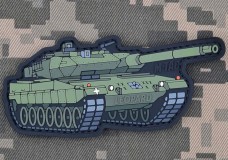 Купить PVC нашивка танк LEOPARD 2 в интернет-магазине Каптерка в Киеве и Украине