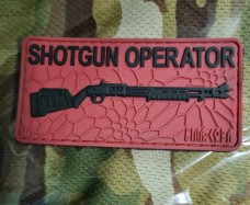 PVC шеврон Shotgun Operator 