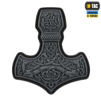 PVC шеврон MJÖLNIR LARGE grey M-TAC