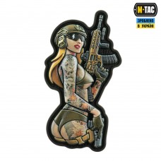 Купить PVC шеврон TACTICAL GIRL tatoo Якудза в интернет-магазине Каптерка в Киеве и Украине