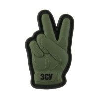 Нашивка VICTORY ЗСУ PVC Olive