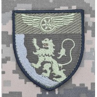 Нарукавний знак 1 окрема бригада імені князя Лева ДССТ польовий