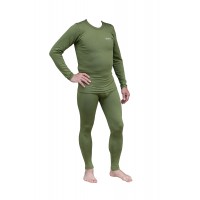 Термобілизна чоловіча Tramp Warm Soft комплект (футболка+штани) олива UTRUM-019-olive