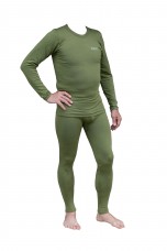 Термобілизна чоловіча Tramp Warm Soft комплект (футболка+штани) олива UTRUM-019-olive