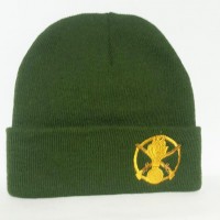 Шапка з вишивкою Піхота ЗСУ олива 