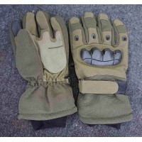 Зимові тактичні перчатки з накладками каучук Touchscreen