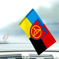 Автомобільний прапорець 112 ОБр ТрО Combo