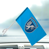 Автомобільний прапорець 204 бригада тактичної авіації Блакитний