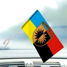 Купить Автомобільний прапорець 22 ОМБр з новим знаком Combo в интернет-магазине Каптерка в Киеве и Украине