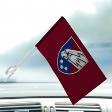 Автомобільний прапорець Прапор 25 Окрема Повітряно-Десантна Бригада ДШВ марун (знак)