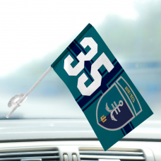 Купить Автомобільний прапорець 35 ОБрМП з новим знаком в интернет-магазине Каптерка в Киеве и Украине
