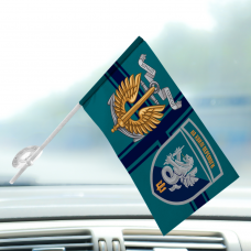 Купить Автомобільний прапорець 37 ОБрМП КМП 2 знаки Новий в интернет-магазине Каптерка в Киеве и Украине