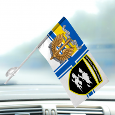Автомобільний прапорець 38 ОБрМП ВМСУ 2 знаки