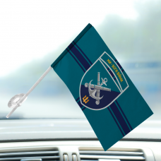 Автомобільний прапорець 406 ОАБр КМП Ми - Боги Війни