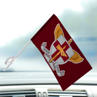Авто прапорець 78 Полк з новим шевроном і знаком ДШВ