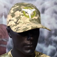 Бейсболка з вишивкою Військова Розвідка України піксель