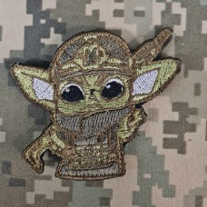 Купить Патч Tactical Baby Yoda coyote в интернет-магазине Каптерка в Киеве и Украине