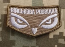 Купить Нашивка очі сови Військова Розвідка Coyote  в интернет-магазине Каптерка в Киеве и Украине