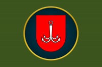 Прапор 11 бригада НГУ Одеса зелений