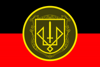 Прапор 3 БрОП червоно-чорний