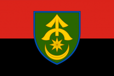 Прапор 31 окрема механізована бригада червоно-чорний
