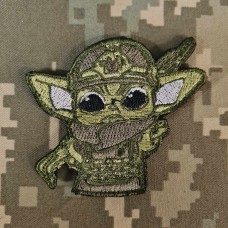 Патч Tactical Baby Yoda olive