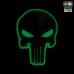 Шеврон Punisher USA American Patriot M-Tac Світлонакопичувальний