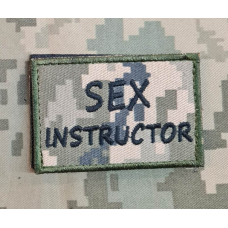 Нашивка Sex Instructor MM14