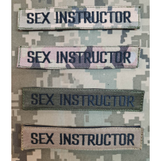 Нашивка Sex Instructor