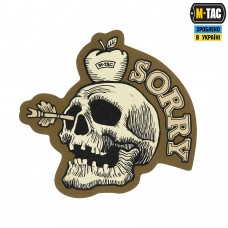 Купить Шеврон SORRY череп зі стрелою в оці Coyote в интернет-магазине Каптерка в Киеве и Украине