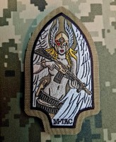 Шеврон Valkyrie (вишивка) Coyote