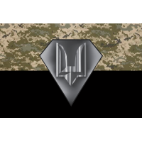 Прапор ССО Двозуб pixel-black