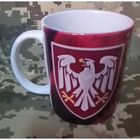 Керамічна чашка 82 ОДШБр марун
