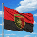 Прапор 24 ОМБр Червоно чорний