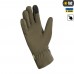 Зимові рукавиці M-Tac WINTER SOFT SHELL Olive Touchscreen 