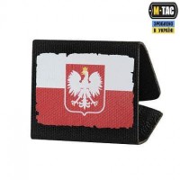 MOLLE Patch Прапор Polska White/Red/Black M-tac